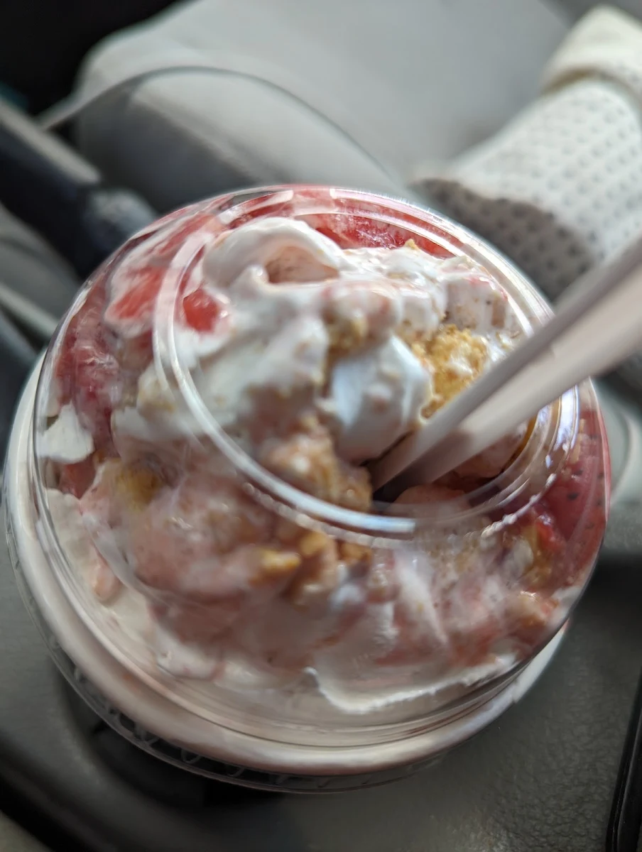 Strawberry Cheesecake Swirl