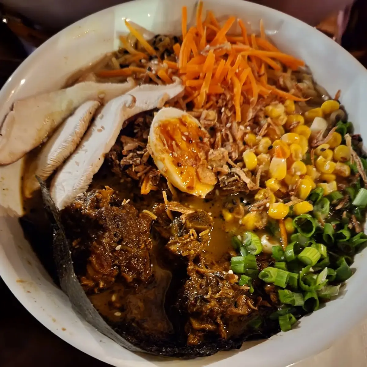 Spicy Bone Yard Rib Tip Ramen