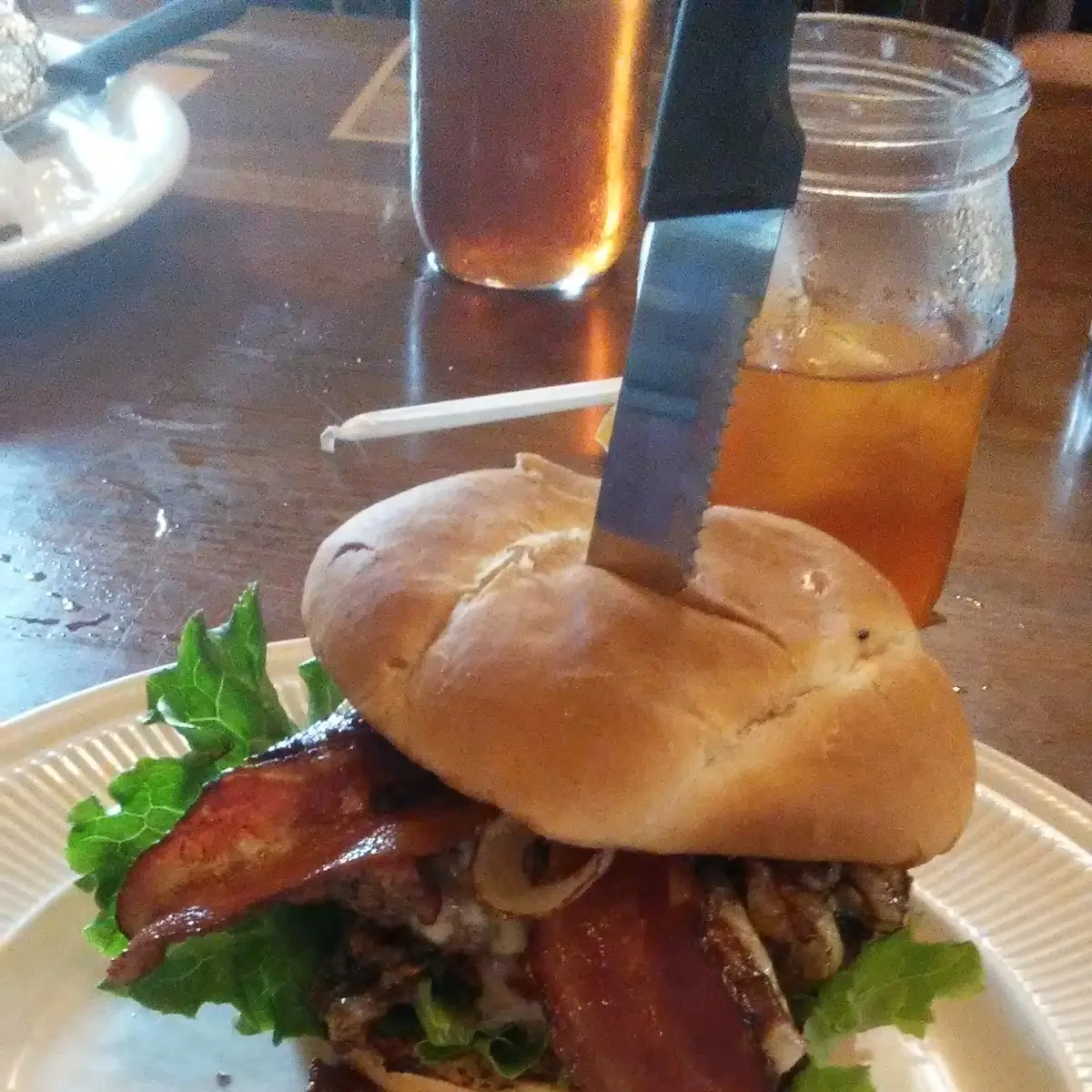 Cobbstuffed Bacon Burger