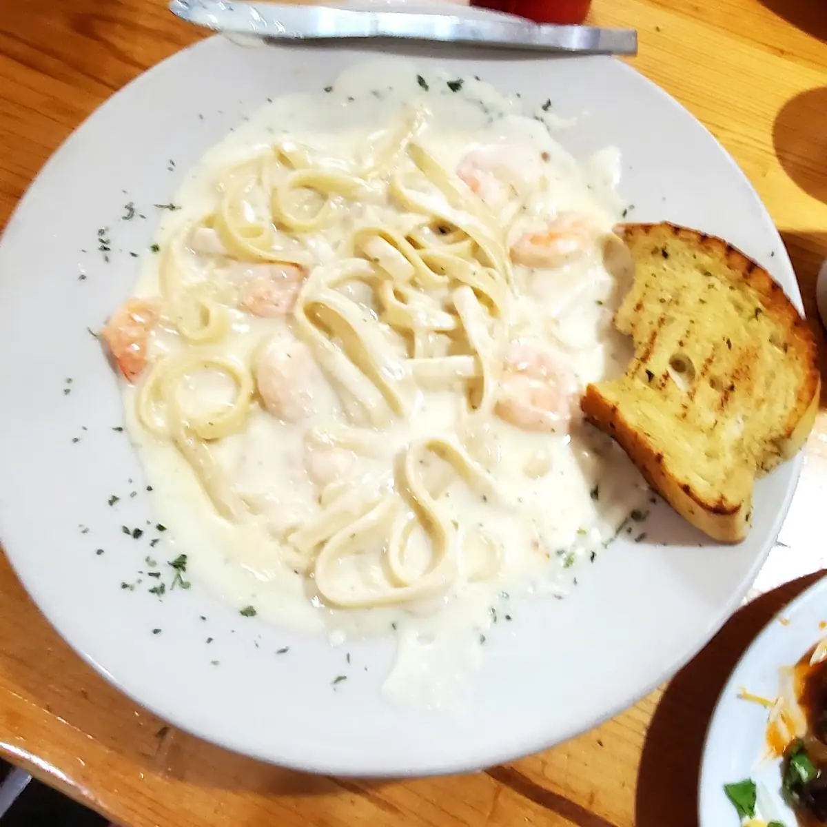 Shrimp Alfredo