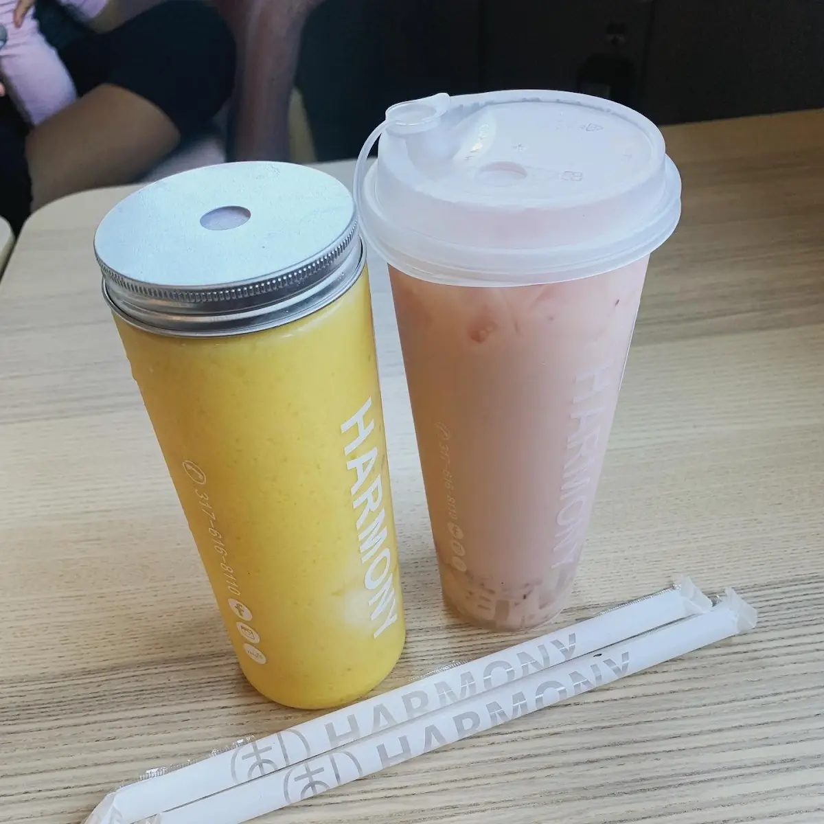 Lychee Green Milk Tea
