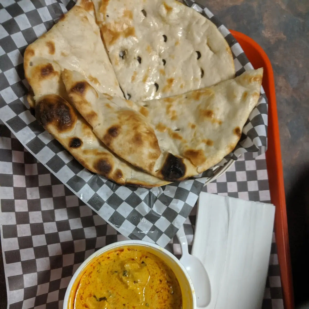 Butter Chicken with Naan