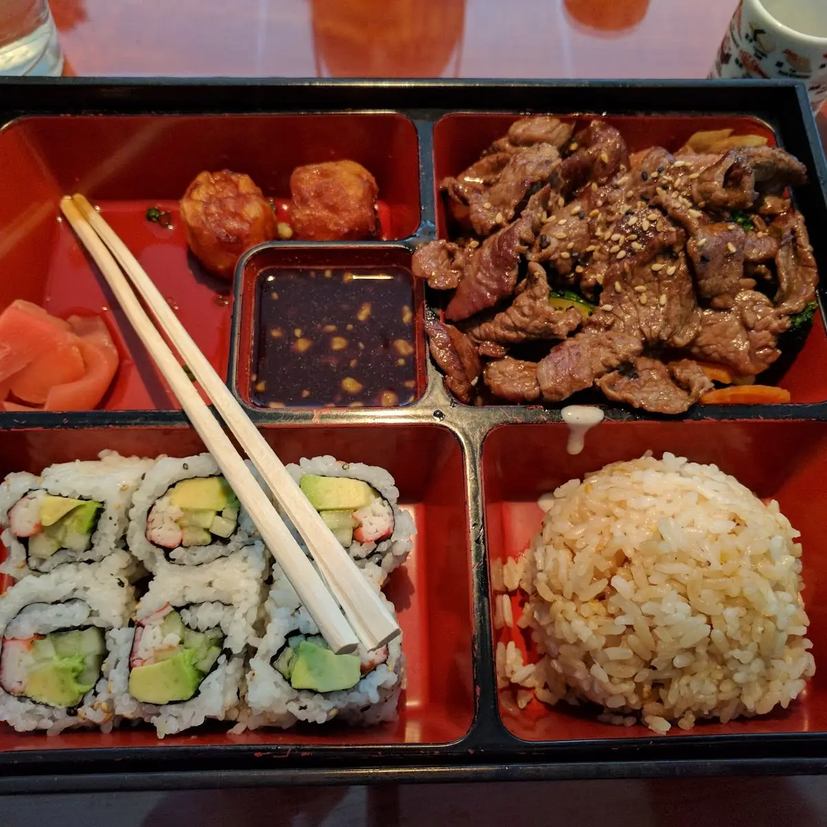 Beef Teriyaki Lunch Box