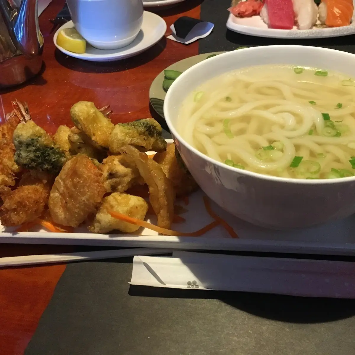Shrimp Tempura Udon Soba