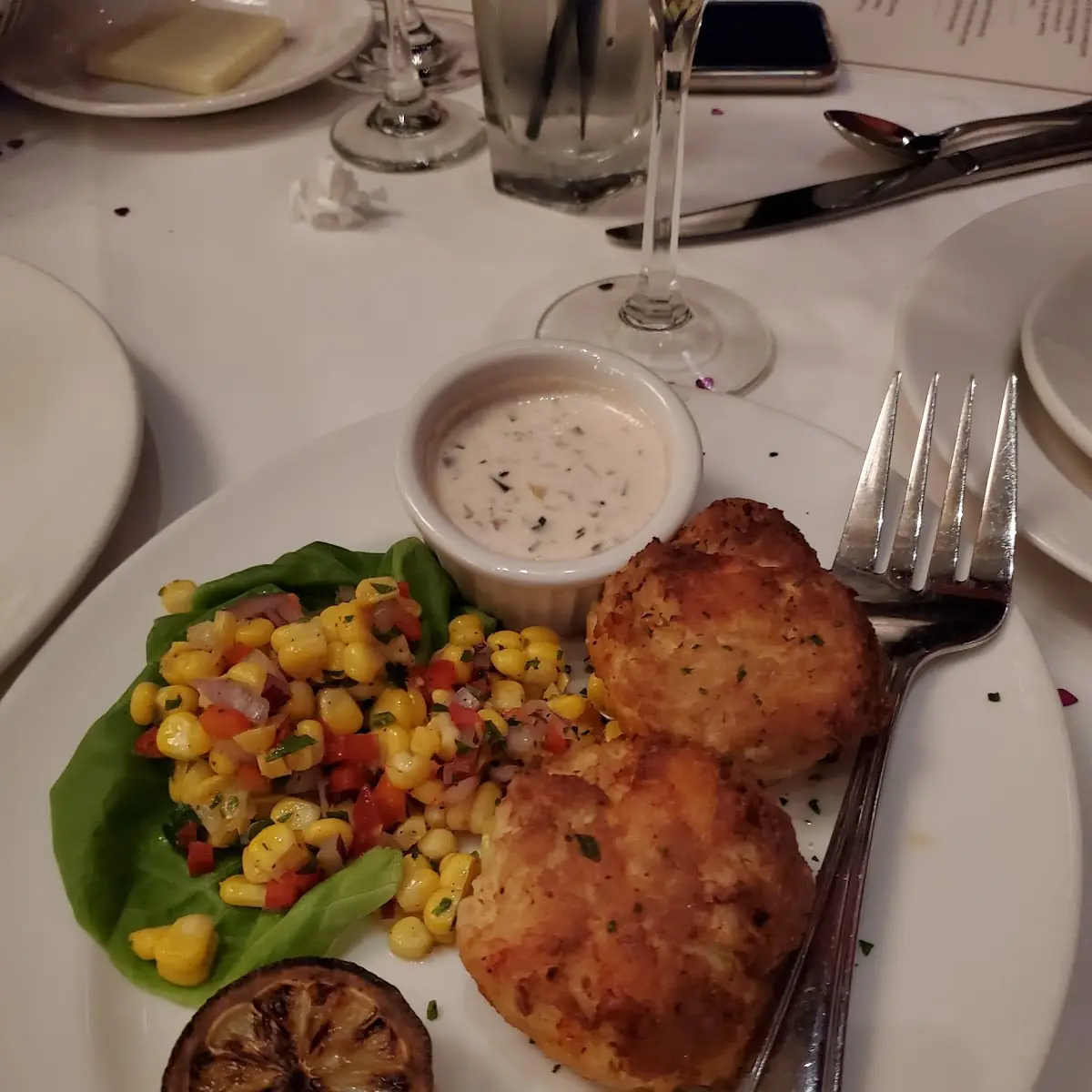 Lobster and Crab Cakes