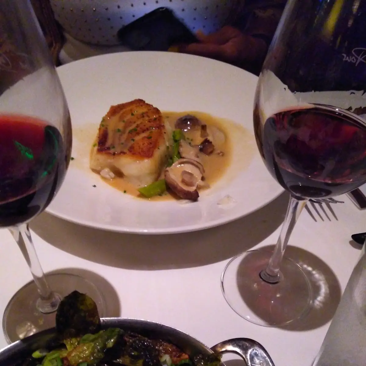 Pan Seared Sea Bass