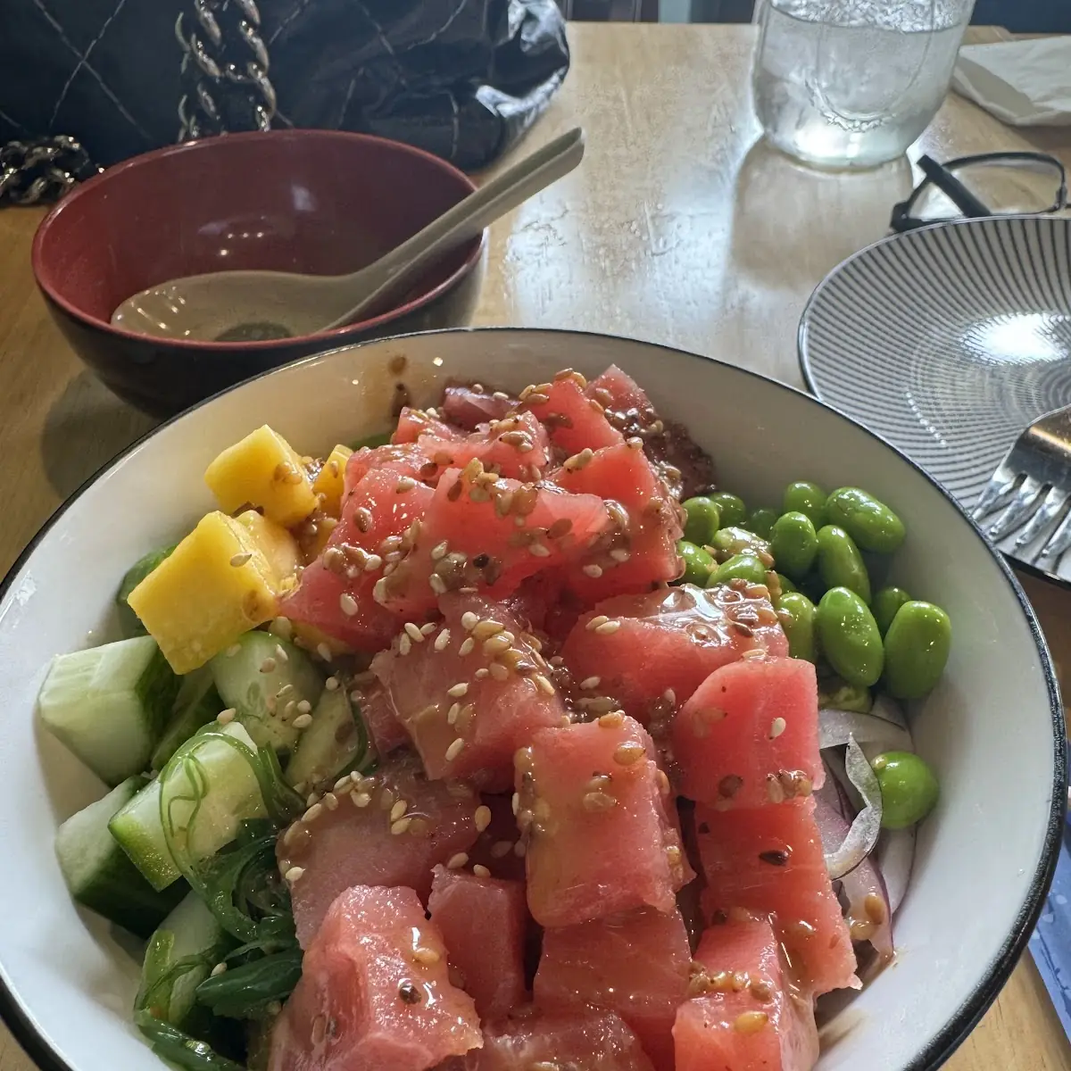 Tuna Poke Bowl with Edamame
