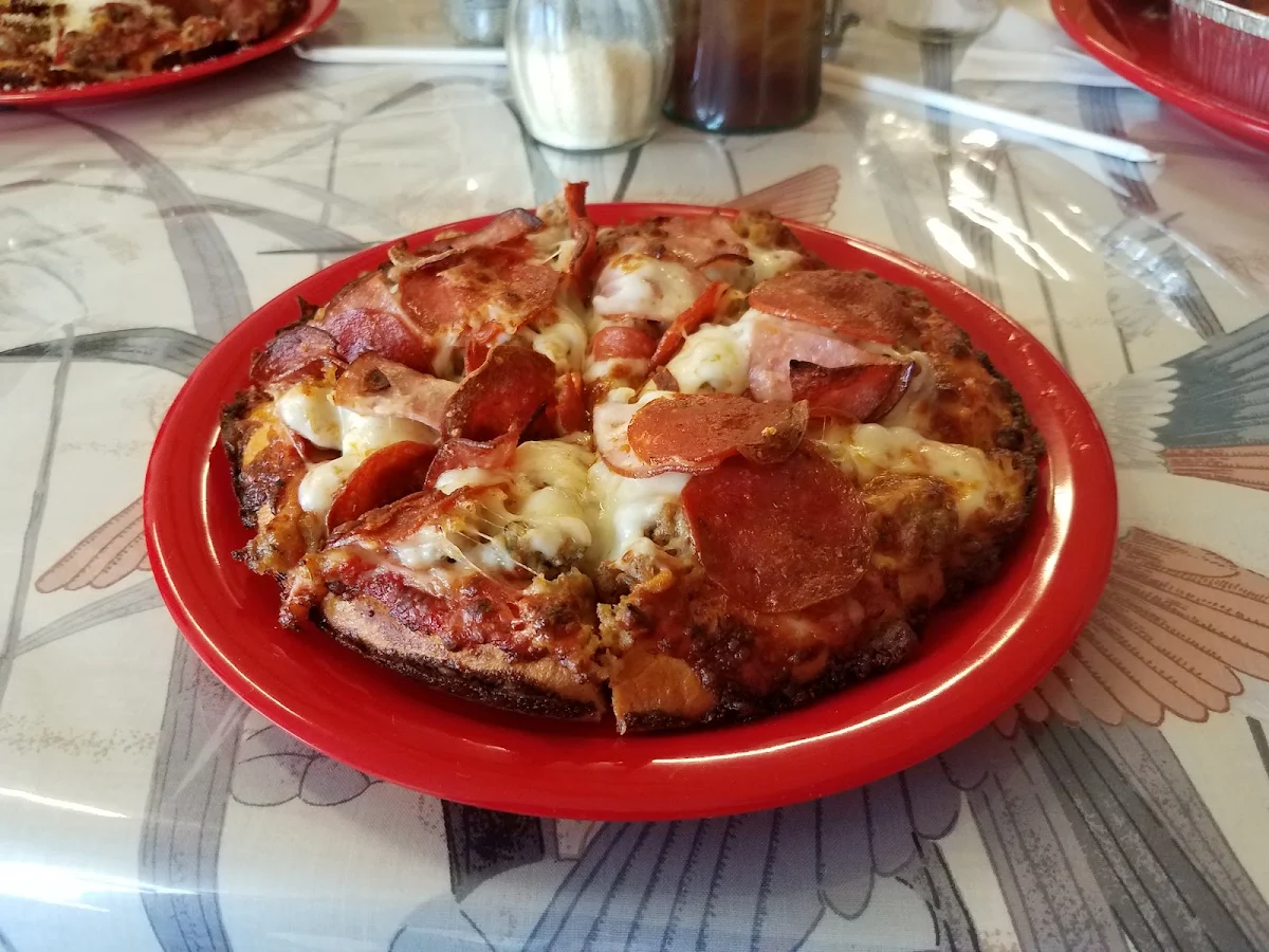3 Meat Hand-Tossed Pizza