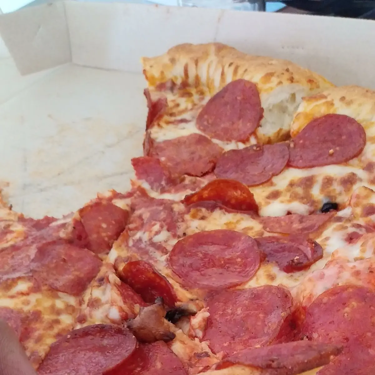 Not a Thin Crust Pizza