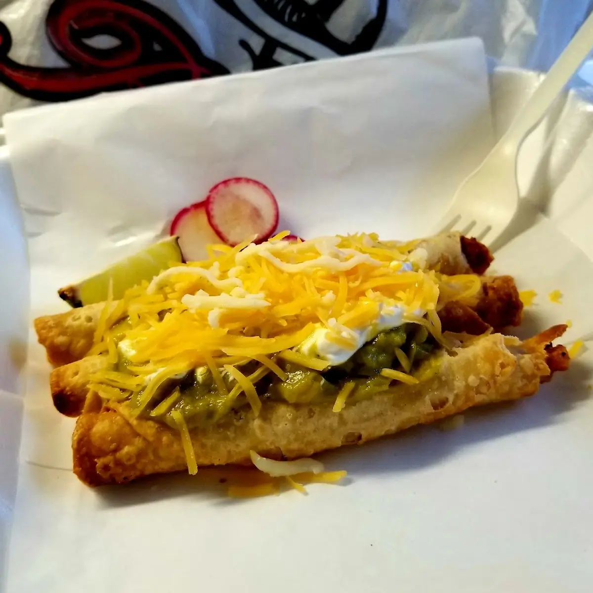 3 Rolled Tacos