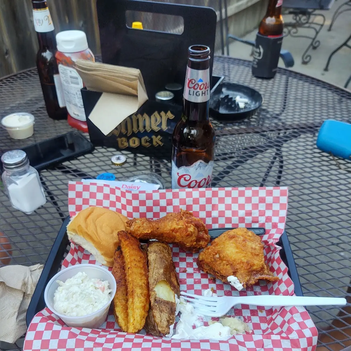 2 Piece Dark Broasted Chicken
