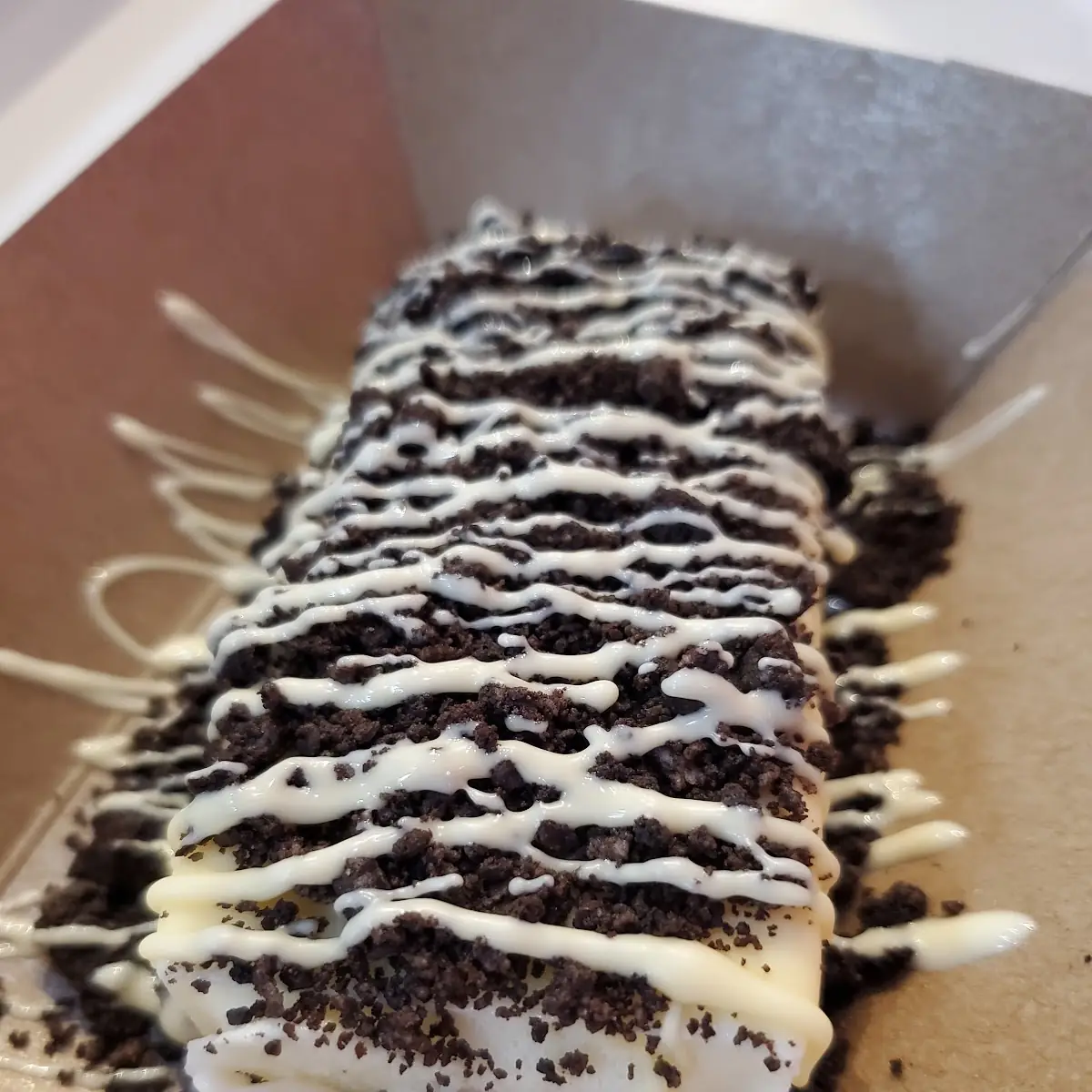 Vanilla with White Chocolate and Oreos
