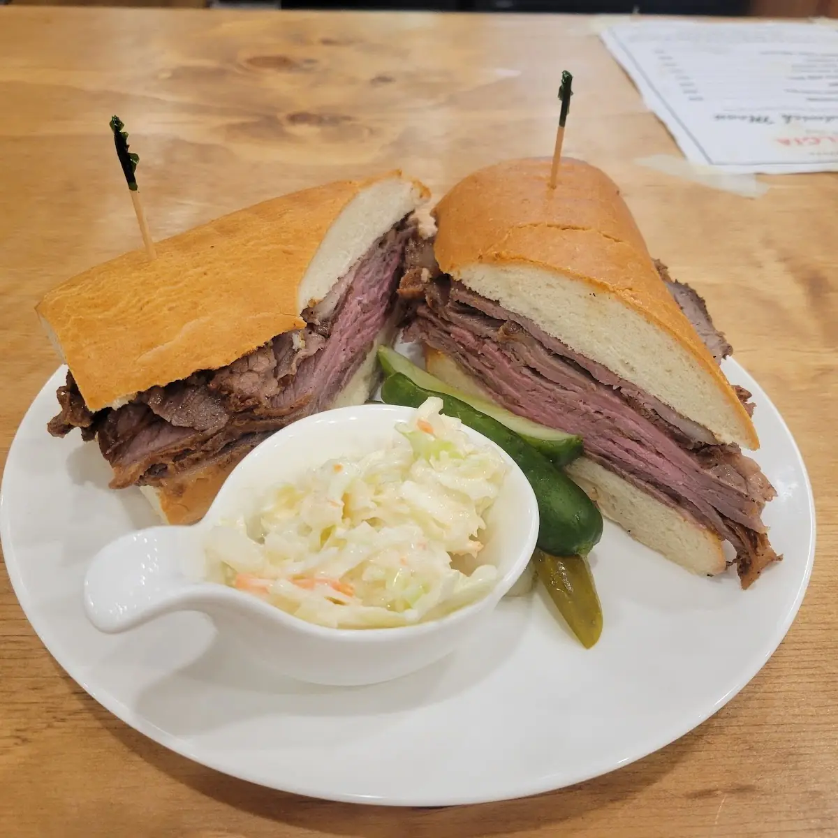 Smoked Brisket Sandwich