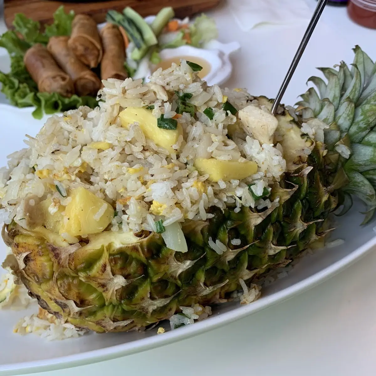 Pineapple Chic Shrimp Fried Rice