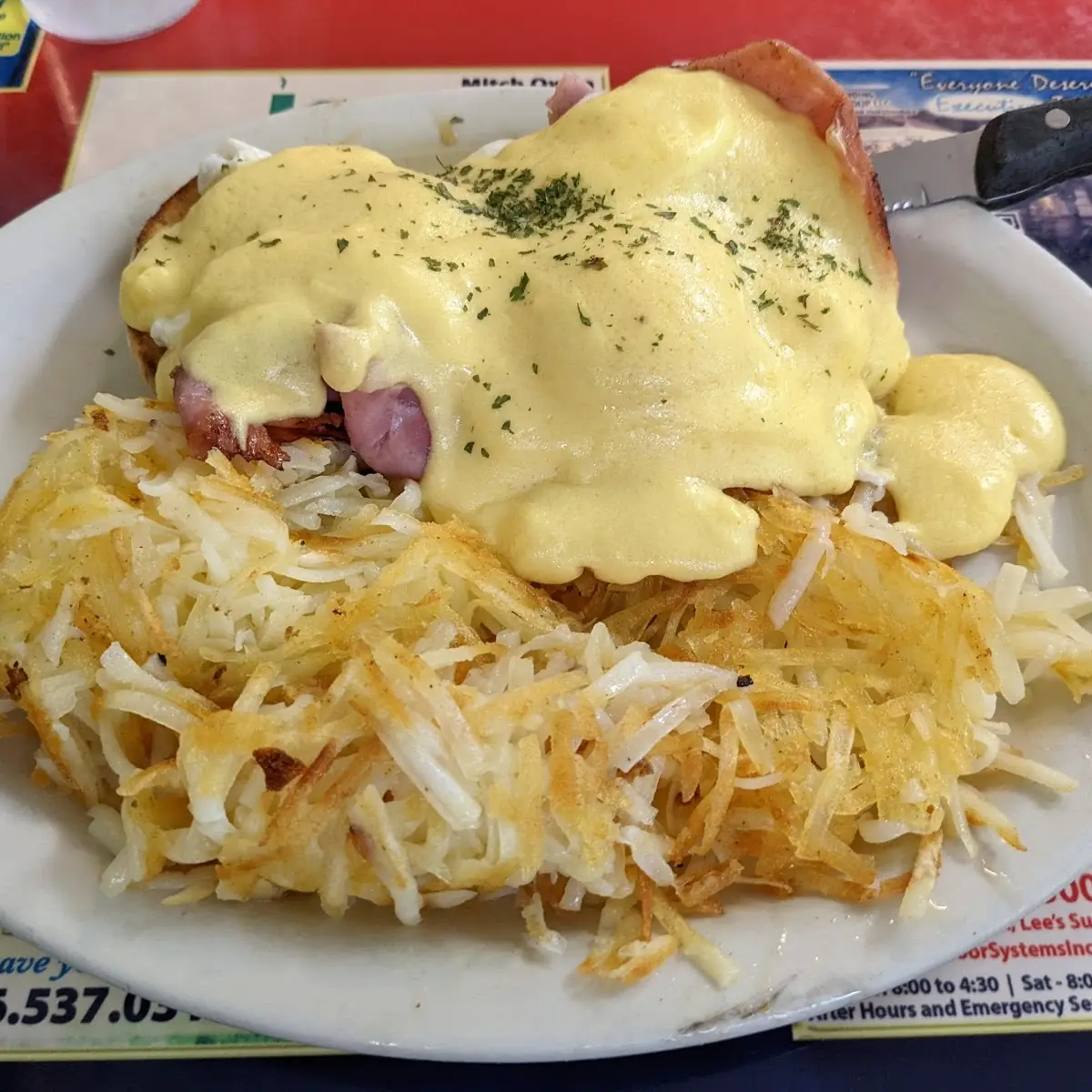 Salmon Benedict