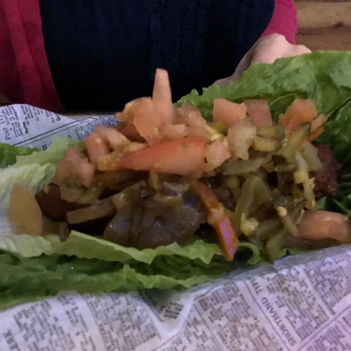 Beyond Burger Lettuce Wrapped