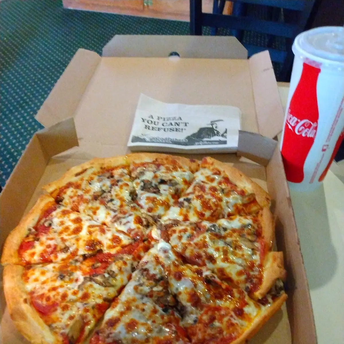 Sausage Mushroom Pizza