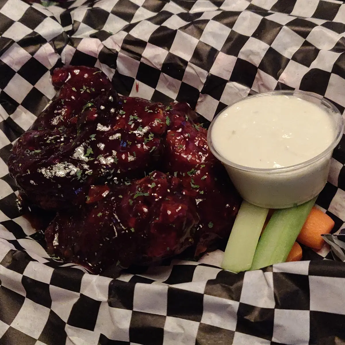 Boneless Chicken Wings BBQ