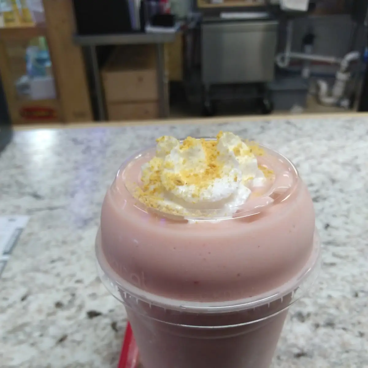 Strawberry Cheesecake Milkshake