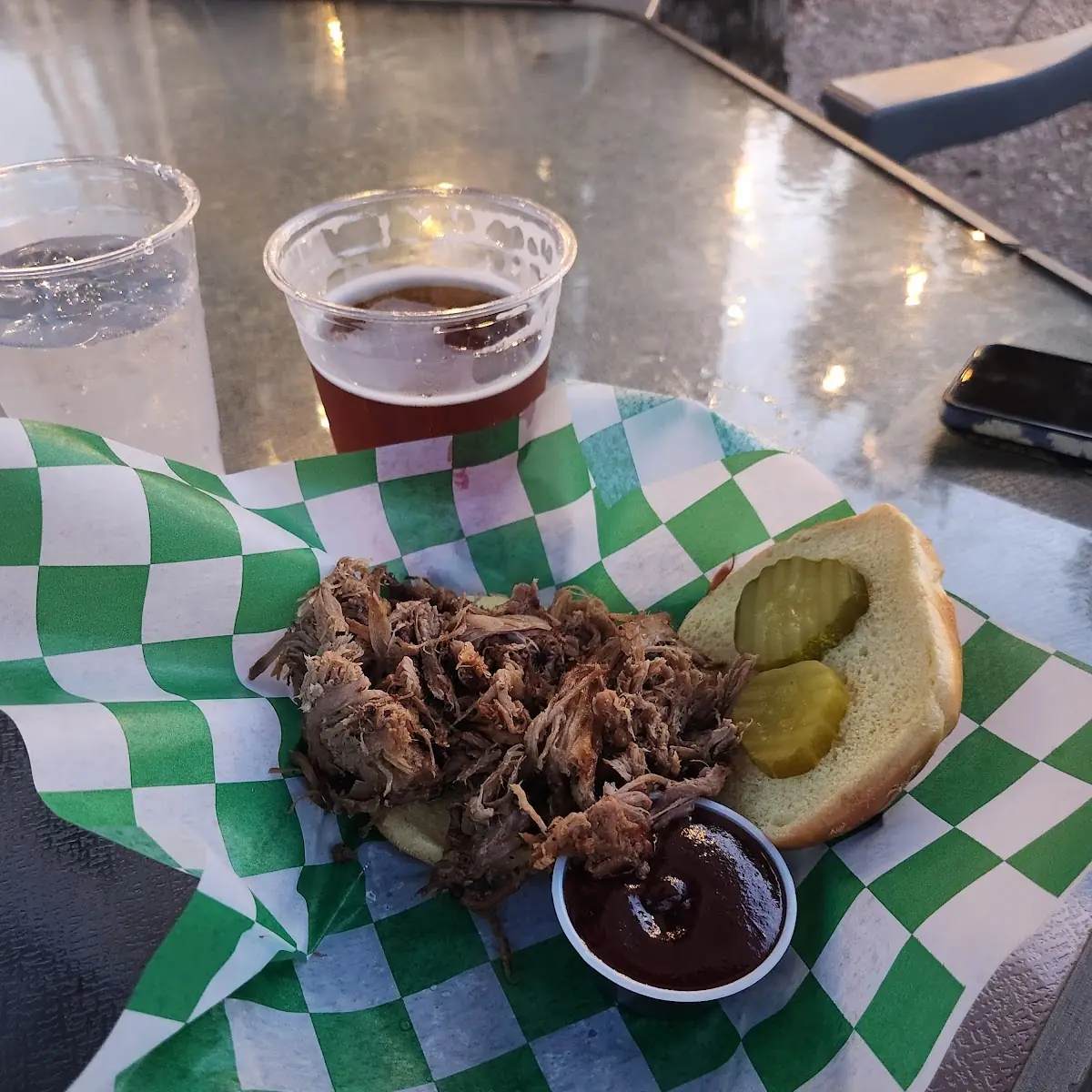 Pulled Pork Sandwich with Coleslaw