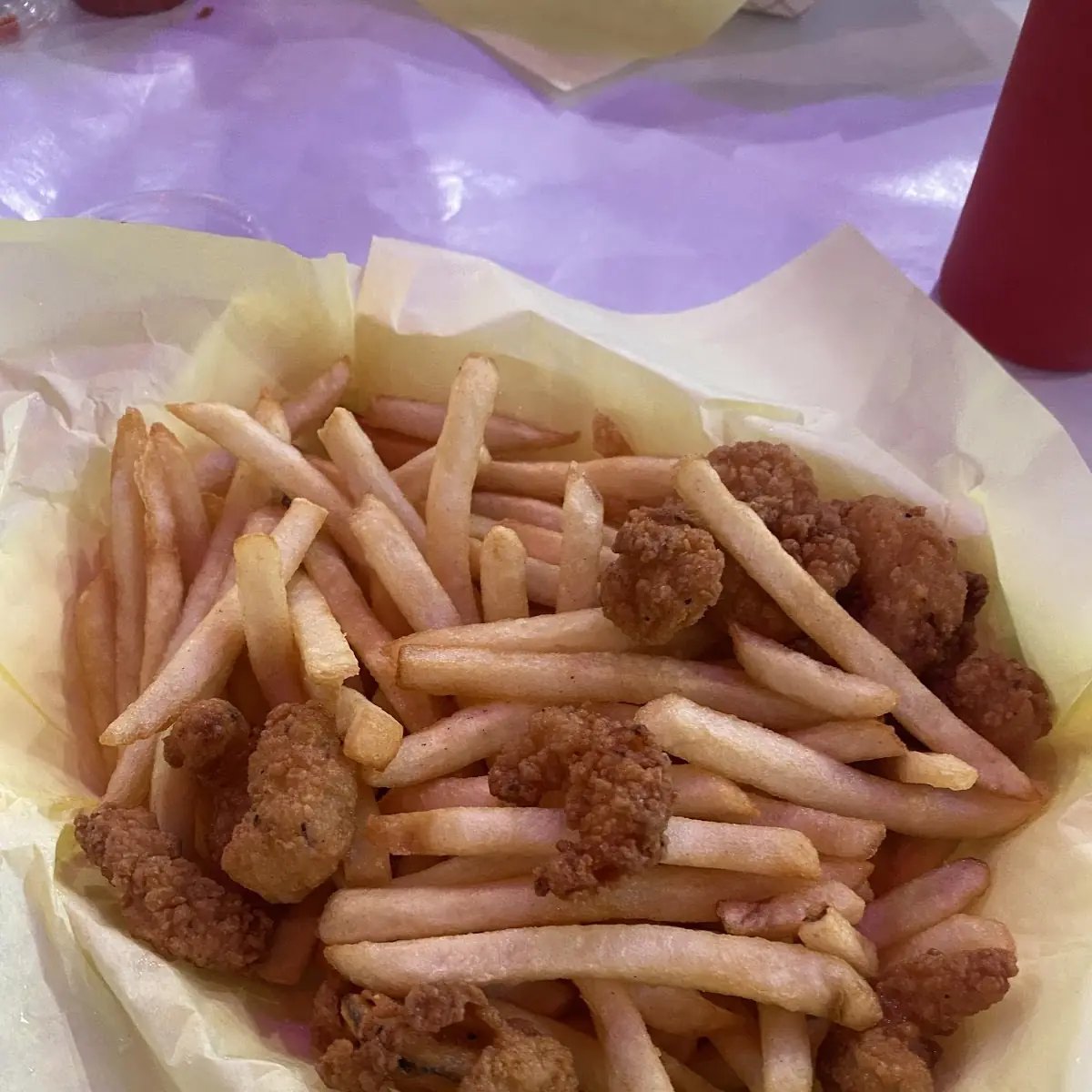 Fried Shrimp and Fries