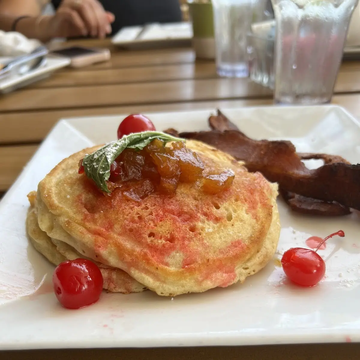 Pineapple Upside-Down Pancakes