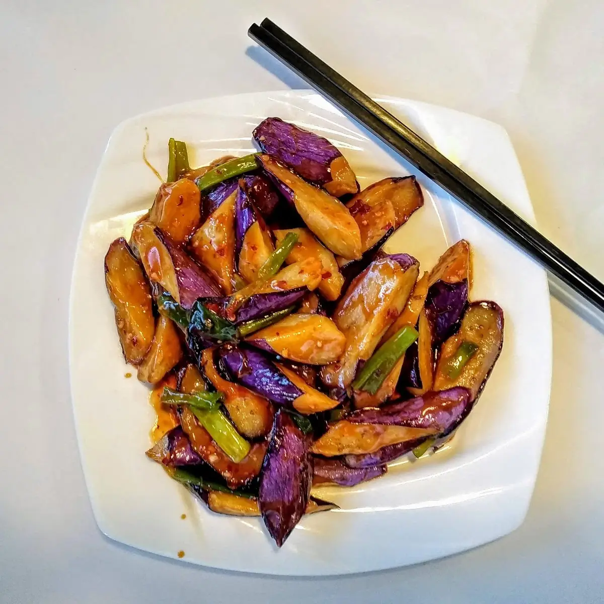Eggplant in Garlic Sauce