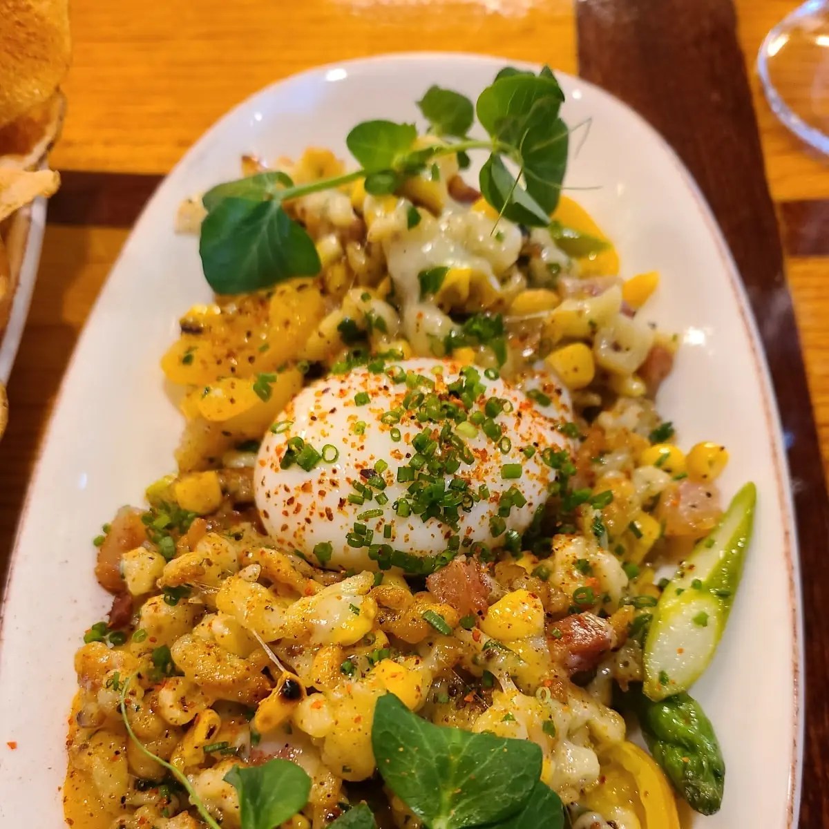 Crispy Beer Mustard Spaetzle