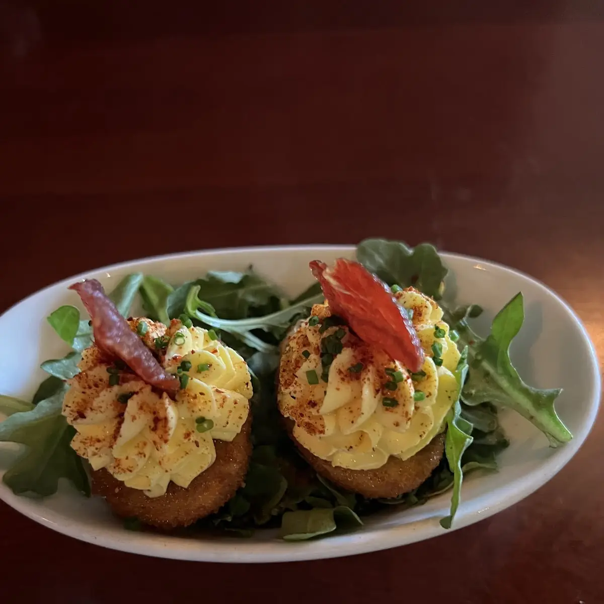 Fried Deviled Egg