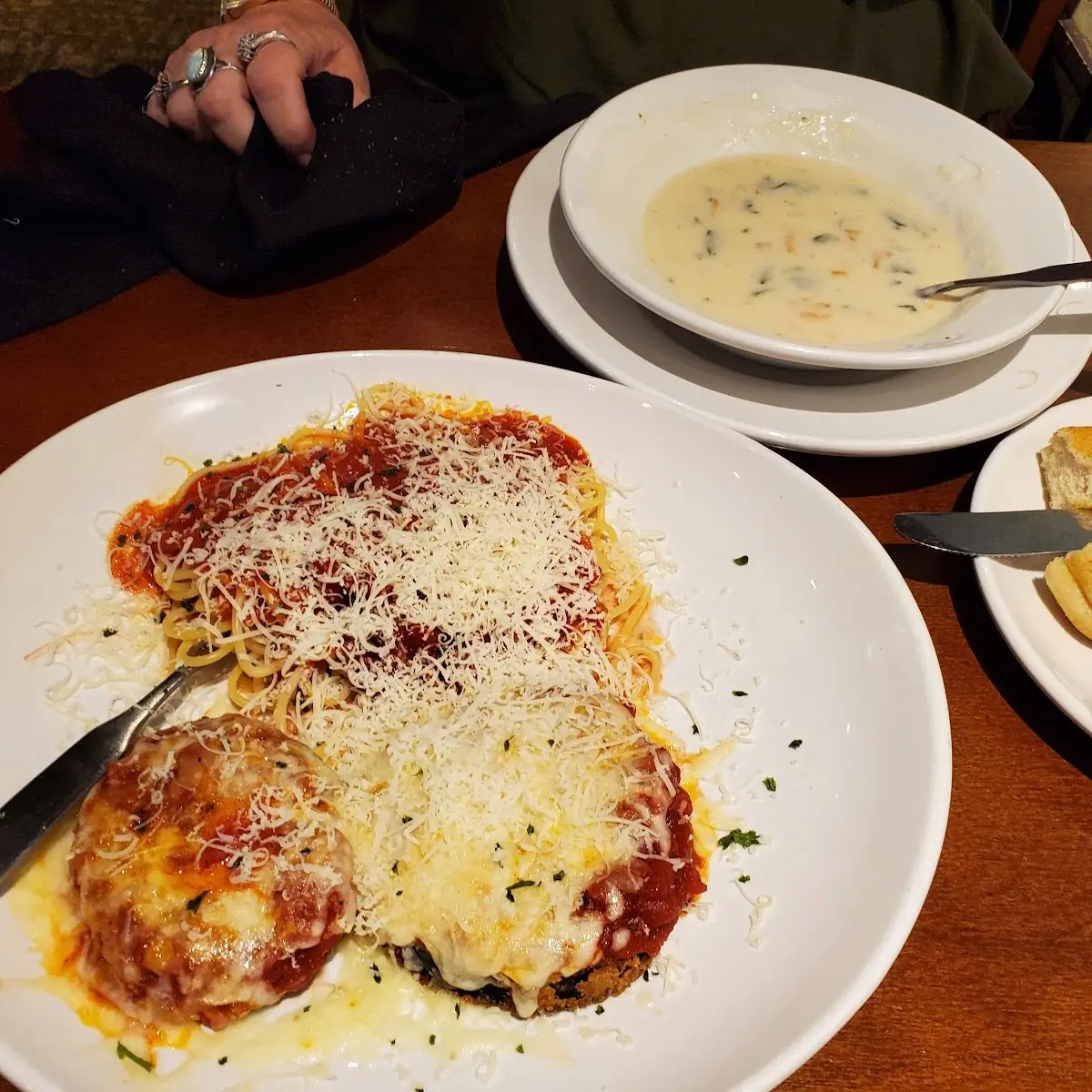 Giant Chicken Parmigiana
