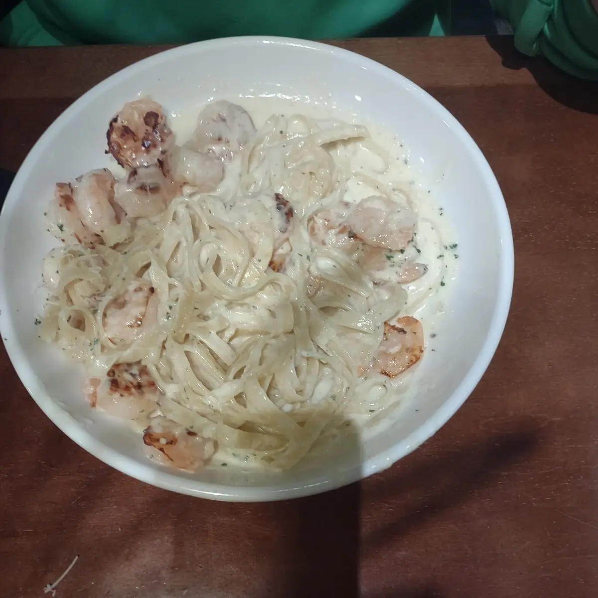 Shrimp Alfredo