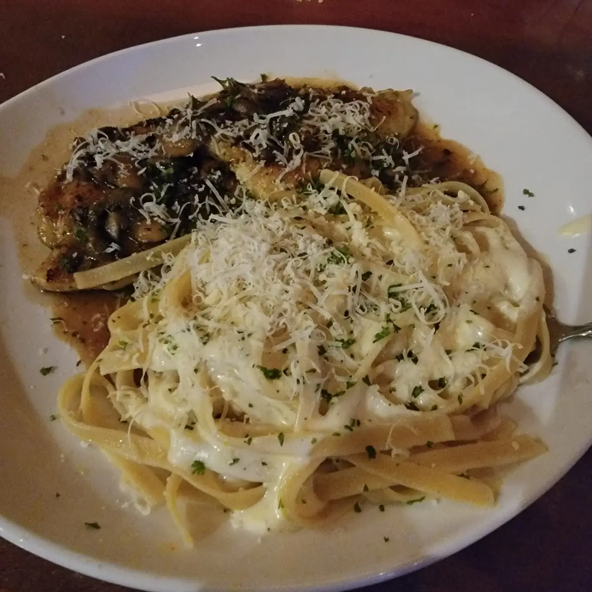 Stuffed Chicken Marsala