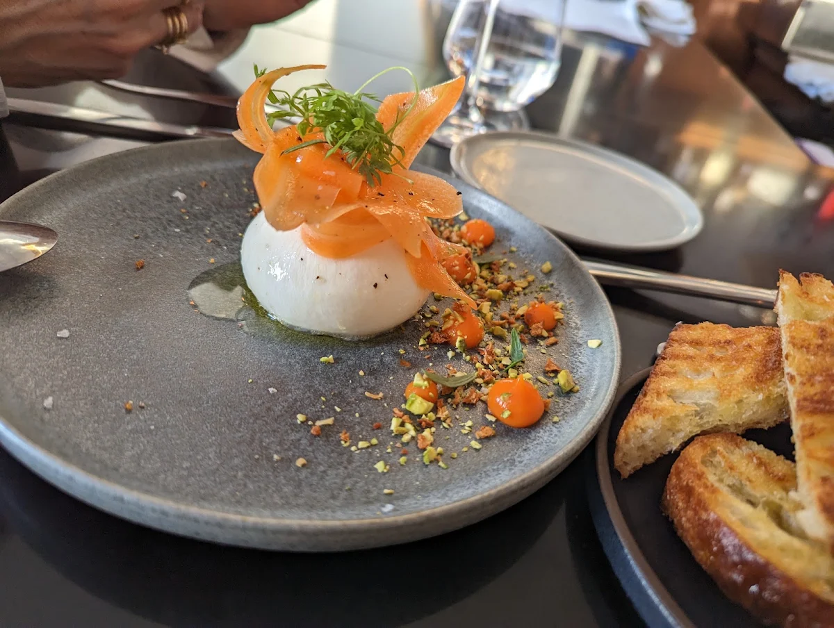Burrata Salad with Root Veg