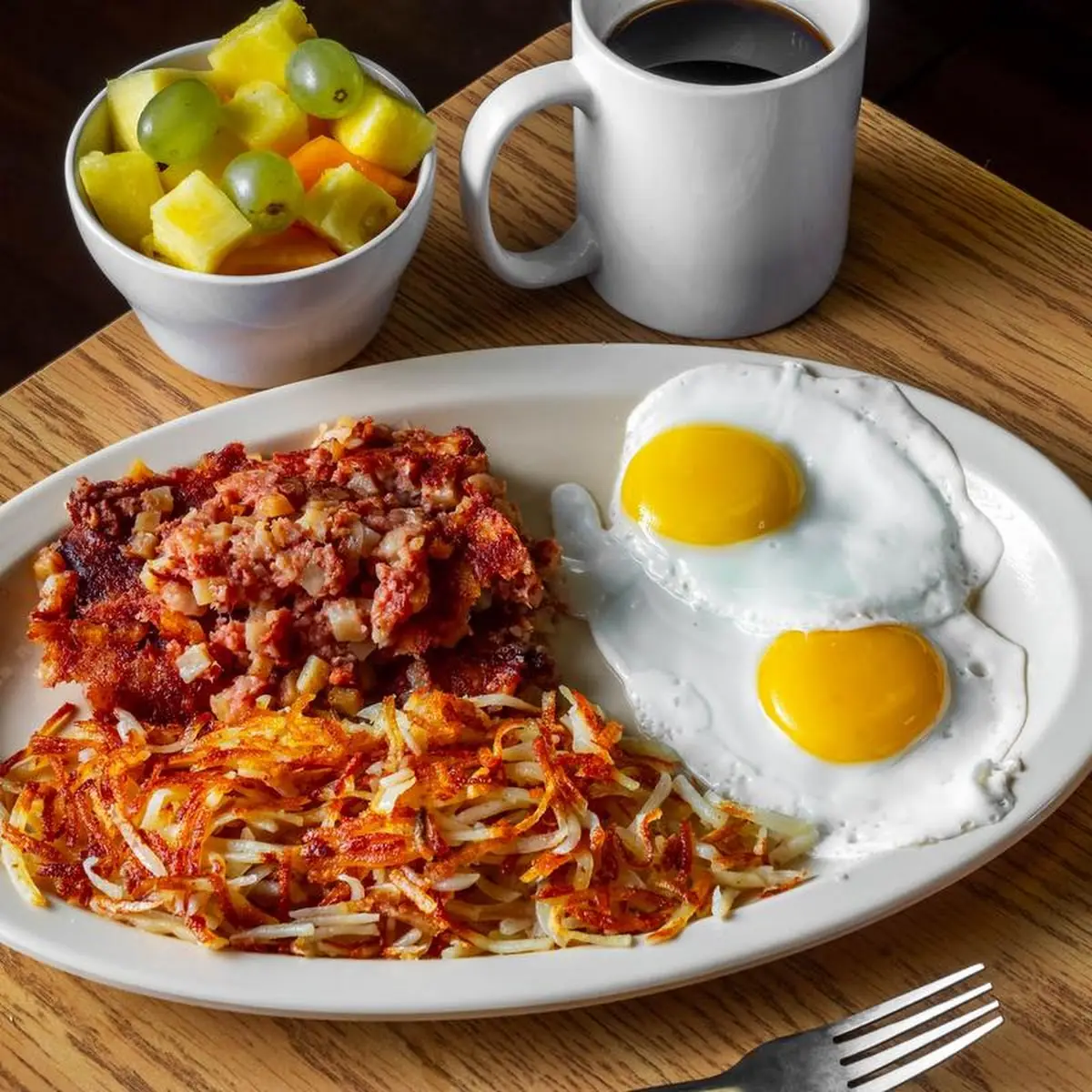 Corned Beef Hash & 2 Eggs
