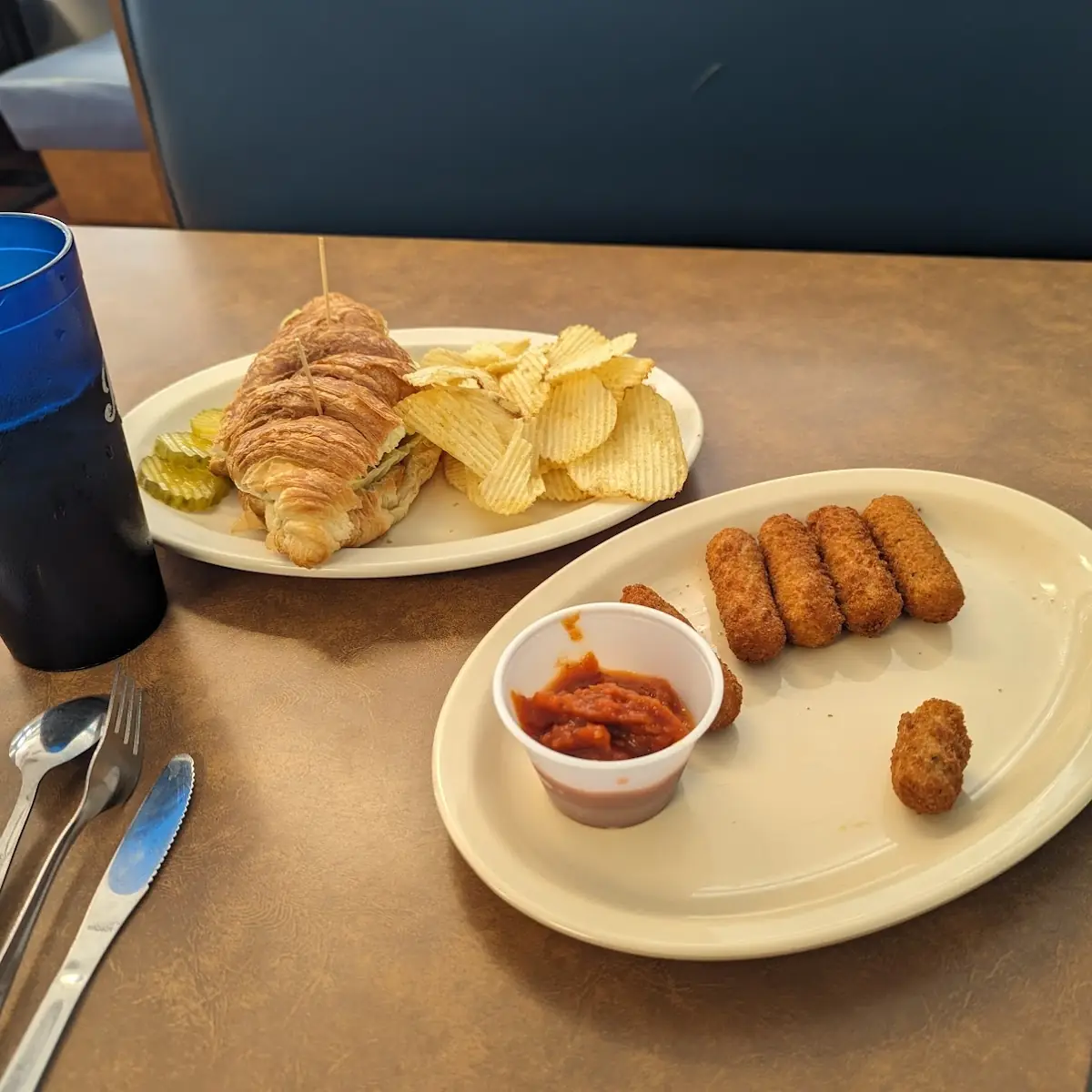 Egg Salad Sandwich & Cheese Sticks