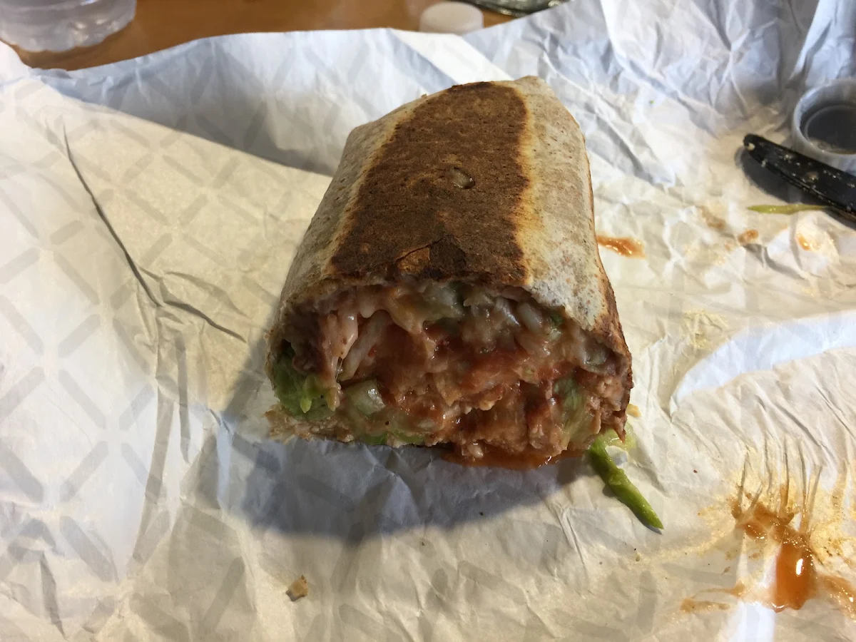 Buffalo Chicken Burrito