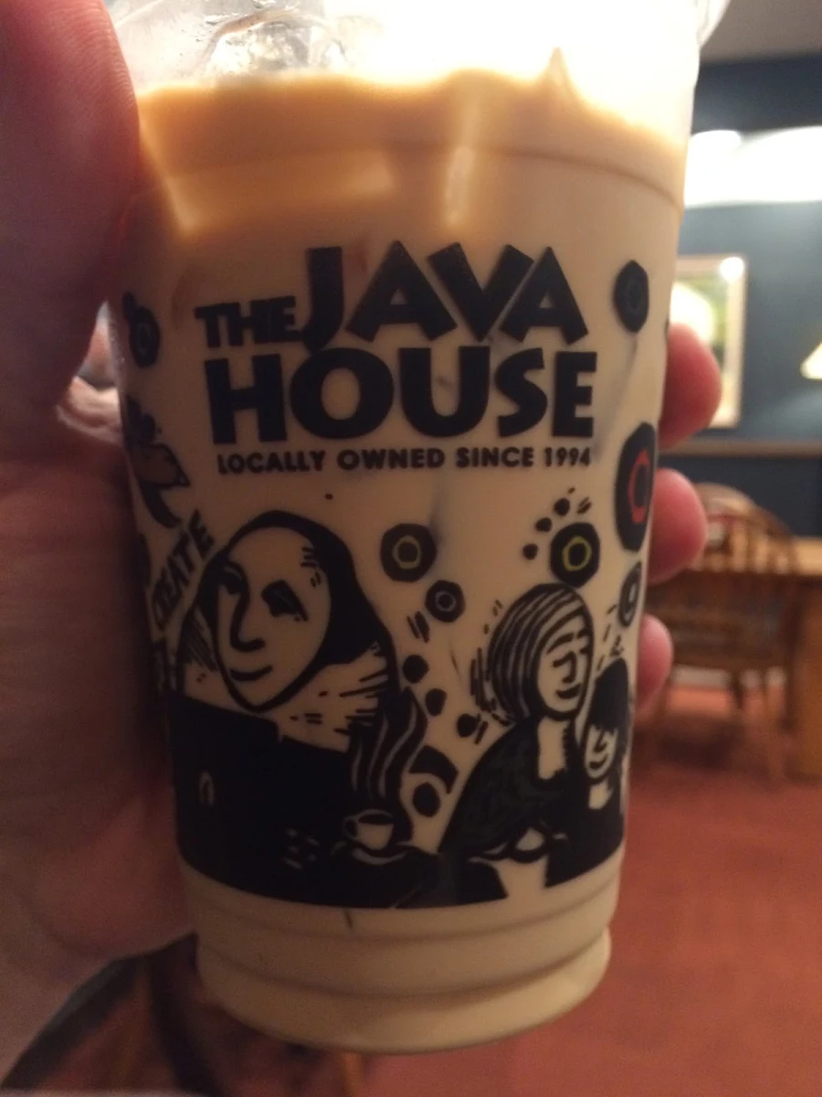 Iced Americano with Heavy Cream