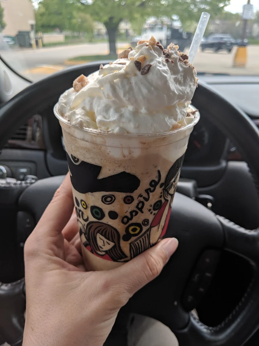 Nutty Caramel Latte