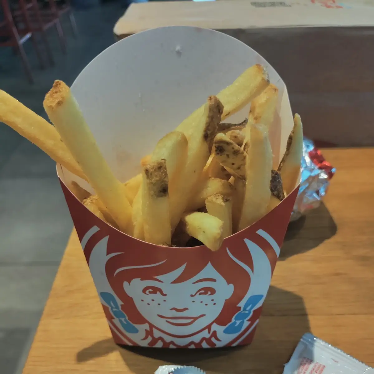 Rip Off Half Full Fry's Wendy's