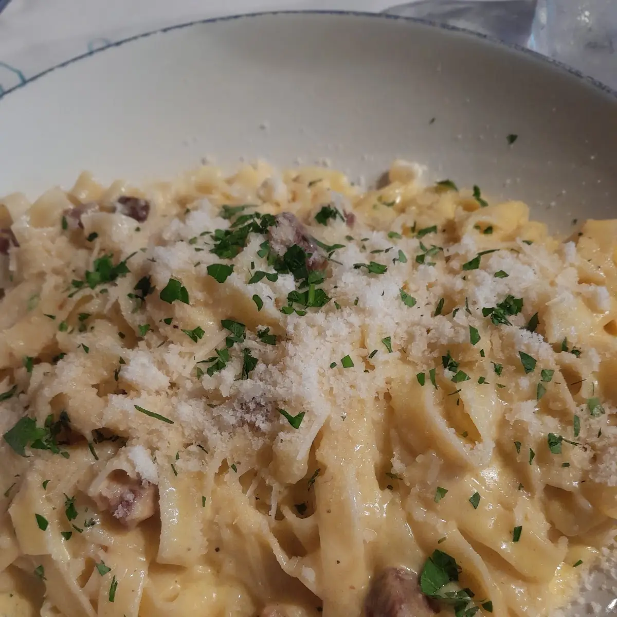 Fettuccine Carbonara