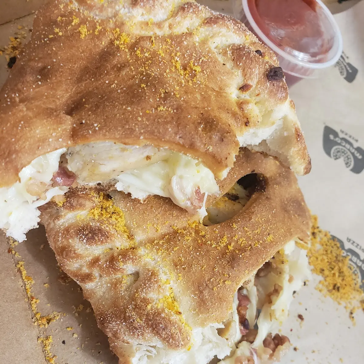 Chicken Bacon Calzone
