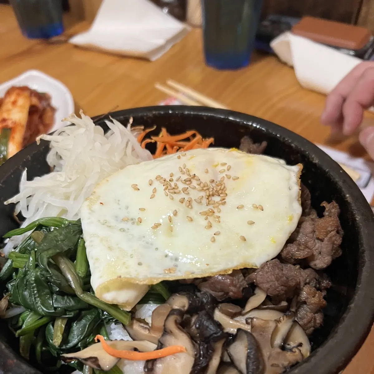 Sizzling Stone Pot Bibimbap