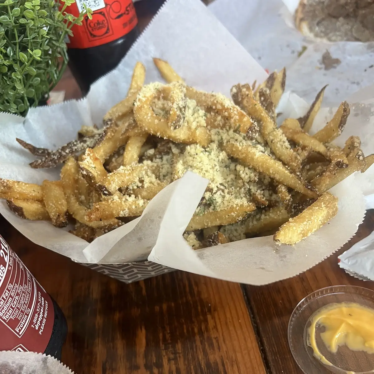 Herb Cheese Fries