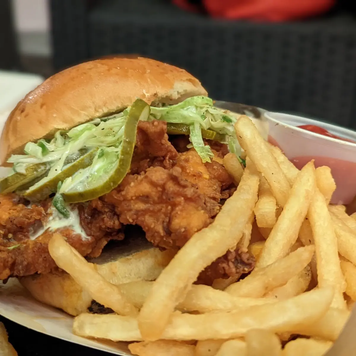 Spicy Fried Chicken Sandwich