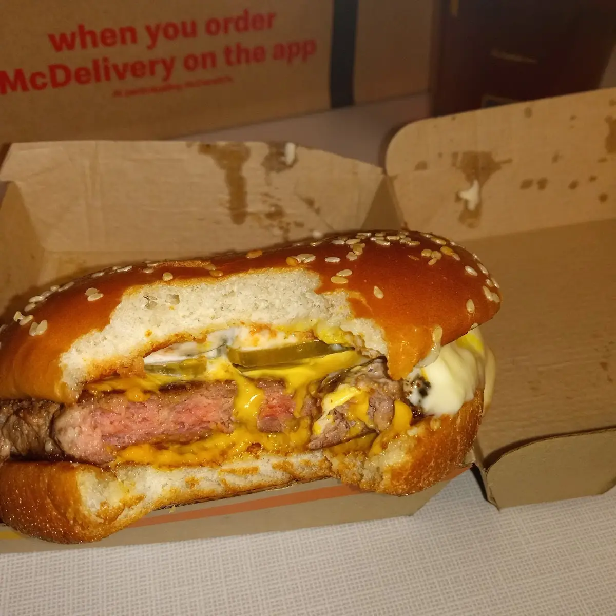 Quarter Pounder Hamburger