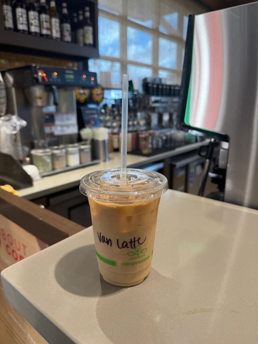 Iced Vanilla Latte