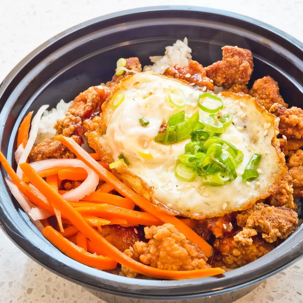 - Popcorn Chicken Bowl