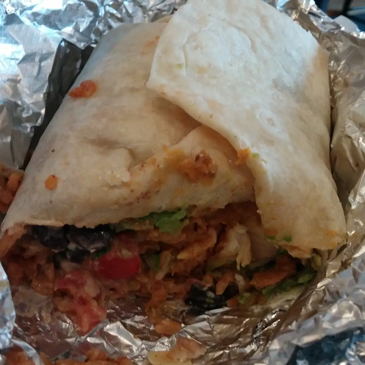 Sweet Potato Burrito