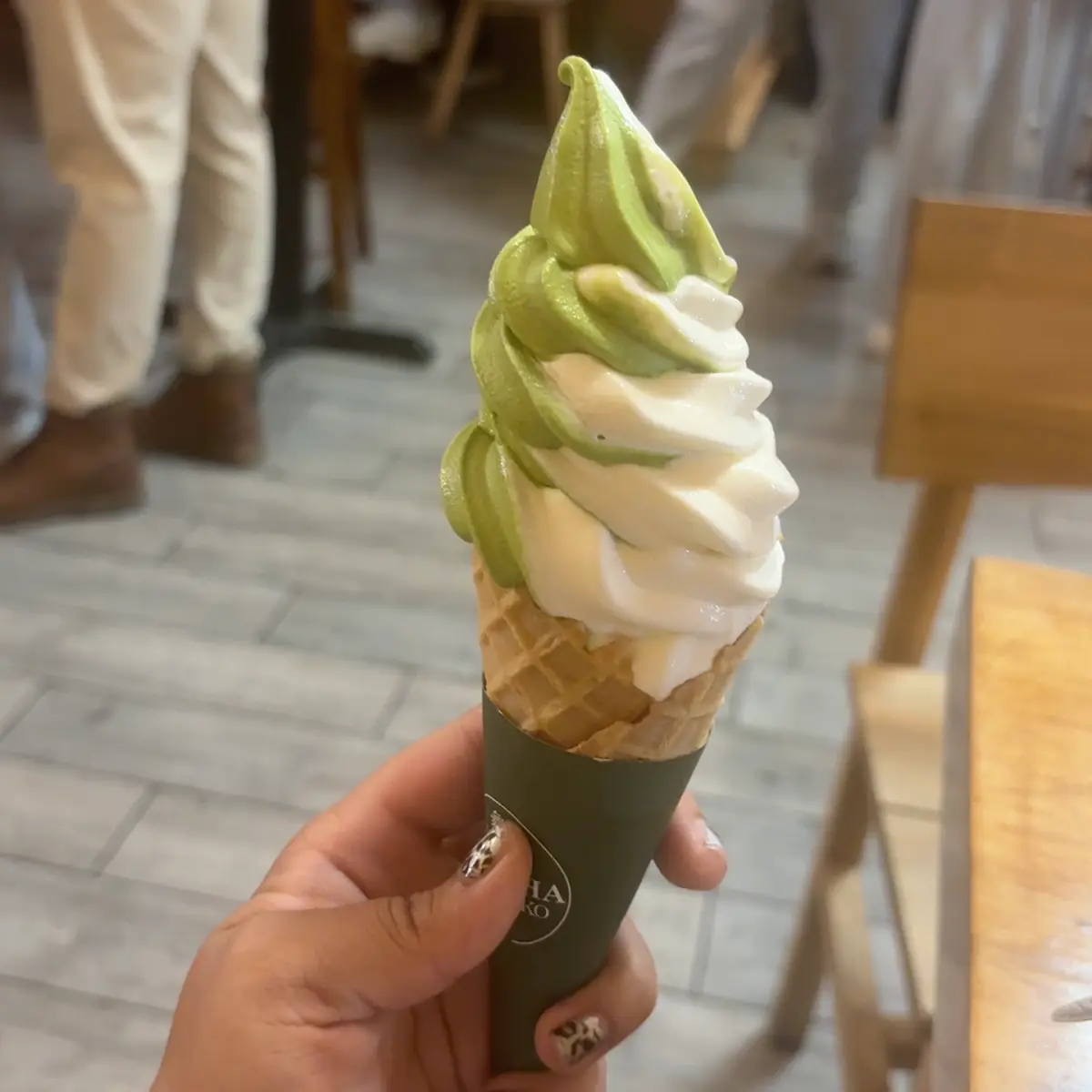 Soft-Serve Ice Cream Matcha