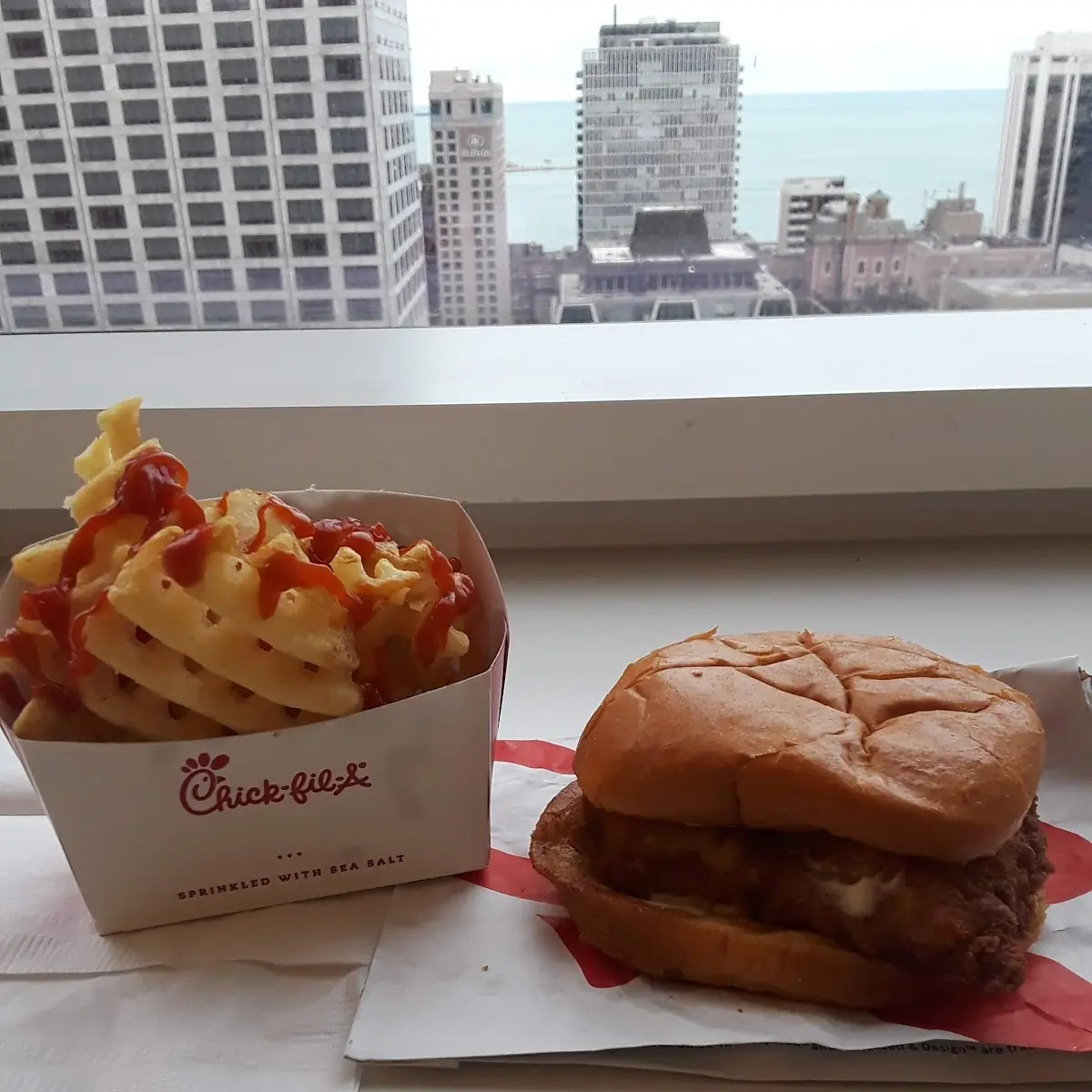 Free Chicken Sandwich Combo